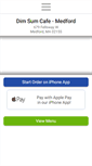 Mobile Screenshot of dimsumcafemedford.com